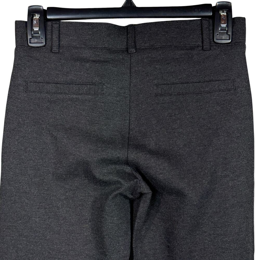 Betabrand Petite X-Small Classic Dress Straight Pants Yoga Ponte Pull-On Gray - Picture 4 of 6